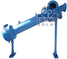 Seawater intake of solar industrial water desalination system